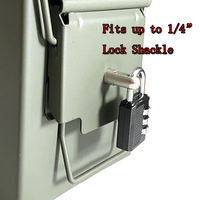 Support pour cadenas boite à munitions