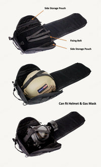 Sac de rangement pour casque balistique tactique