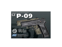 RÉPLIQUE PISTOLET GBB CZ P-09 FDE GAZ