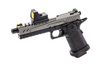 RÉPLIQUE GBB GAZ HI-CAPA 5.1 SPLIT GRIS / NOIR 1,0J + POINT ROUGE BDS