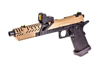 RÉPLIQUE GBB GAZ HI-CAPA TITAN 7 NOIR / TAN 1,0J + POINT ROUGE BDS