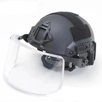 Pack Protection Intégrale NIJ IIIA - Casque FAST HI CUT + Visière NIJ IIIA