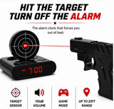 Réveil Cible Laser™ – Horloge Gaming Numérique