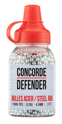 Billes acier Concorde Defender cal. 4,5 mm x 500