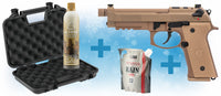 Pack R9-4 Tan Raven + billes + gaz + mallette