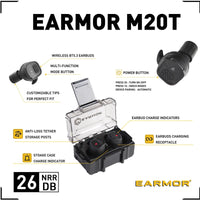 Earmor - M20 Ecouteurs réduction de bruit