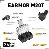 Earmor - M20T Ecouteurs réduction de bruit