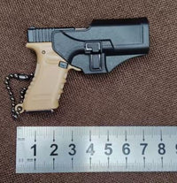 Porte-clés fonctionnel et réaliste G17 en métal