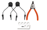 Fixation casque Sordin pour casque FAST