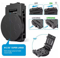 Support Magnétique de Ceinture Robuste à Accès Rapide