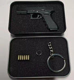 Porte-clés fonctionnel et réaliste G17 en métal