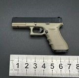 Porte-clés fonctionnel et réaliste G17 en métal