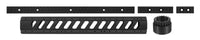 GARDE MAIN AR15 PICATINNY AMOVIBLE LONG + RAIL + ÉCROU ANTI ROTATION MILSPEC