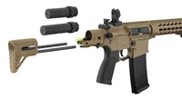 RÉPLIQUE AEG LT-19 GEN2 SILENCER PDW 1J TAN