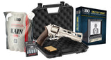 PACK AIRSOFT REVOLVER CO2 CHIAPPA RHINO 60DS + CO2 + BILLES + CIBLE + MALLETTE