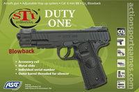 RÉPLIQUE PISTOLET STI DUTY ONE CO2 GBB