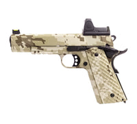 RÉPLIQUE GBB 1911 MEU RAVEN GAZ DIGITAL DESSERT 1,0J + POINT ROUGE BDS