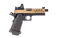 RÉPLIQUE GBB GAZ HI-CAPA 4.3 NOIR / TAN 0,9J + POINT ROUGE BDS
