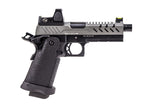 RÉPLIQUE GBB GAZ HI-CAPA 4.3 NOIR / GRIS 0,9J + POINT ROUGE BDS