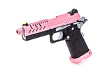 RÉPLIQUE GBB GAZ HI-CAPA 4.3 NOIR / ROSE 0,9J