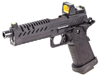 RÉPLIQUE GBB GAZ HI-CAPA 5.1 NOIR / NOIR 1,0J + POINT ROUGE BDS