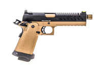 RÉPLIQUE GBB GAZ HI-CAPA 5.1 TAN / NOIR 1,0J