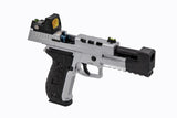 RÉPLIQUE VORSK GBB GAZ VP26X SILVER 1,0J + POINT ROUGE BDS
