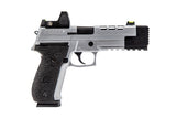 RÉPLIQUE VORSK GBB GAZ VP26X SILVER 1,0J + POINT ROUGE BDS