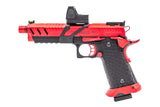 RÉPLIQUE GBB GAZ VORSK CS HI-CAPA VENGEANCE RDS NOIR / ROUGE 1,0J