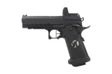RÉPLIQUE GBB HX2602 FULL BLACK GAZ AVEC RED-DOT FACTICE