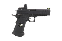 RÉPLIQUE GBB HX2602 FULL BLACK GAZ AVEC RED-DOT FACTICE