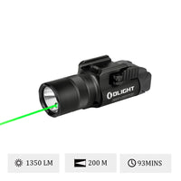 LAMPE/LASER TACTIQUE Olight BALDR PRO R Laser vert