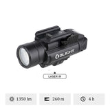LAMPE/LASER IR Tactique combinée Baldr IR Olight lampe militaire
