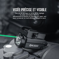 LAMPE/LASER TACTIQUE Olight Baldr S Laser Vert