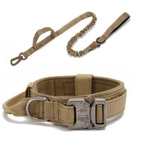 Au choix Laisse collier tactique ultra résistant pour chien