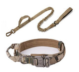 Au choix Laisse collier tactique ultra résistant pour chien