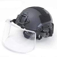 VISIÈRE BALISTIQUE NIJ IIIA POUR CASQUE FAST RABATTABLE