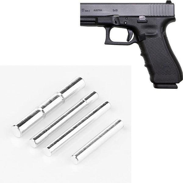 Kit de 4 broches en acier inoxydable Glock 17 19 20 21 22 23 26 27 34 35 37