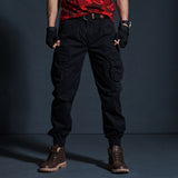 Pantalon militaire tactique à poches multiples type cargo