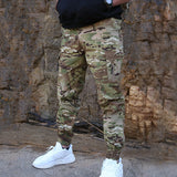 Pantalon de camouflage militaire tactique pour homme type cargo