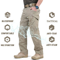 Pantalon Cargo tactique militaire imperméable pour homme