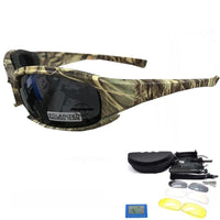 KIT LUNETTES DE TIR NOIR OU CAMO