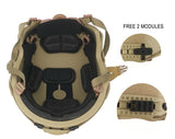 Casque pare balle FAST ACH NIJ IIIA choix couleur système Wendy